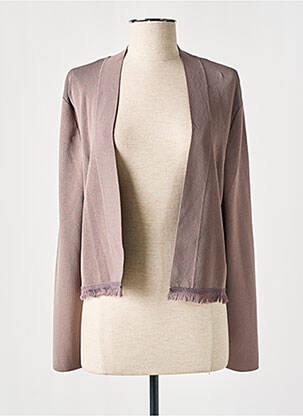 Vestă cu mâneci lungi maro COMMA, femeie