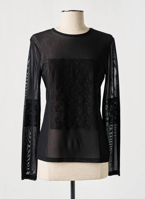 Top negru AKHESA femeie