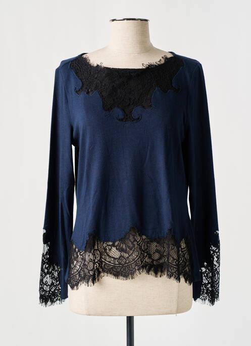 Top albastru EVA KAYAN femeie