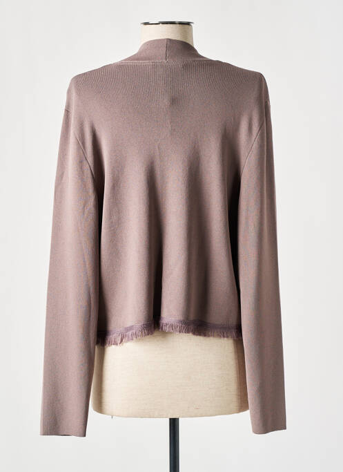 Vestă cu mâneci lungi maro COMMA, femeie