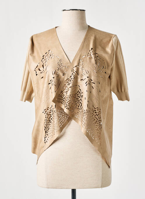 Bolero bej LESLIE femeie