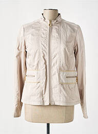 Jachete casual finisaj interior dublat bej EL INTERNATIONALE femme
