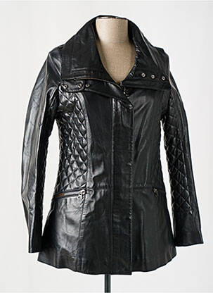 Geacă din piele negru GIORGIO & MARIO femeie