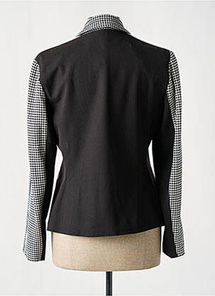 Sacou buzunare negru LESLIE femeie