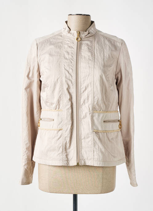 Jachete casual bej EL INTERNATIONALE femeie