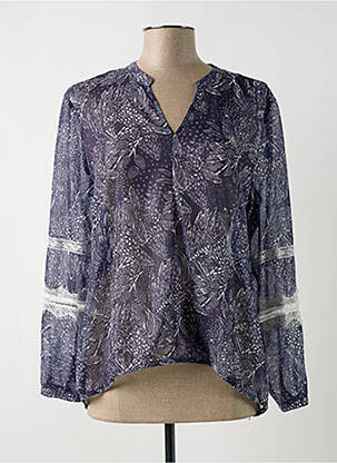 Bluză albastru EVA KAYAN femeie