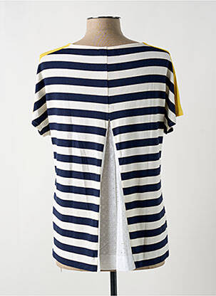Tricou elasticitate mâneci scurte albastru PAUPORTÉ femeie