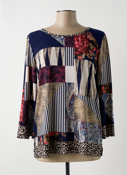 Tricou albastru GEVANA femeie