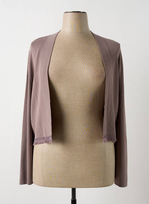 Vestă cu mâneci lungi maro COMMA, femeie