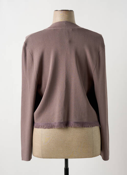 Vestă cu mâneci lungi maro COMMA, femeie