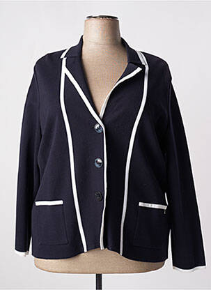 Vestă cu mâneci lungi albastru LUCIA femeie