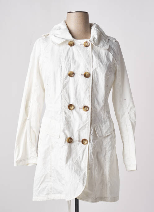 Trench alb BEAUMONT femeie