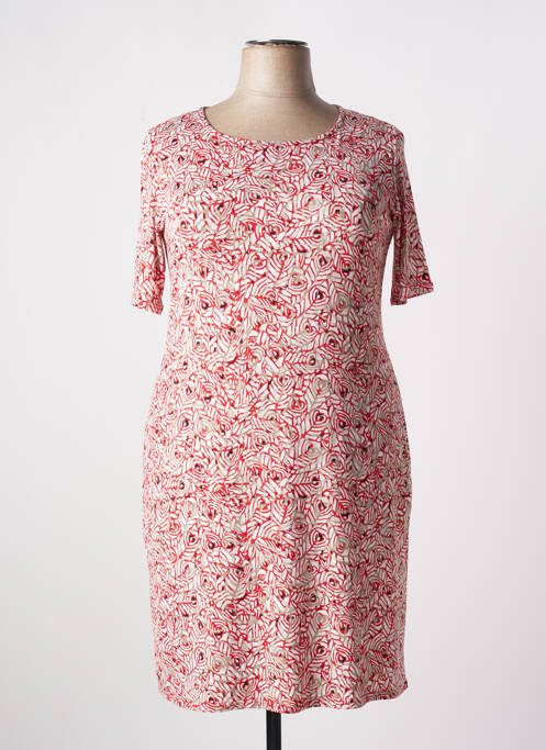 Rochie midi roșu GEVANA femeie