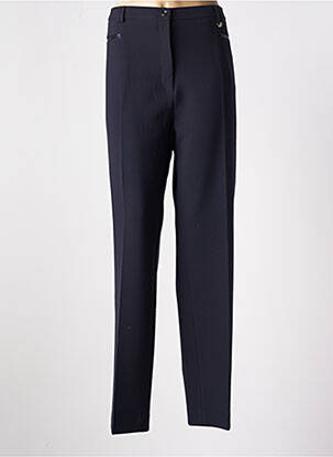 Pantalon slim albastru BRUNO SAINT HILAIRE femeie