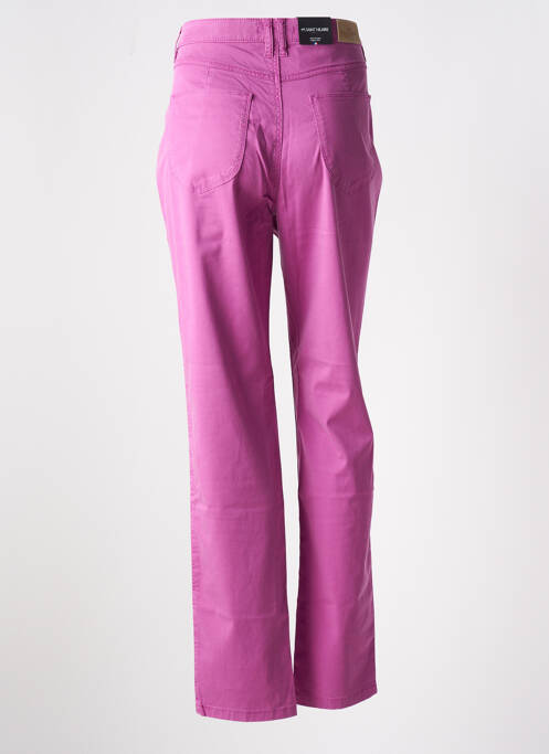 Pantalon slim violet BRUNO SAINT HILAIRE femeie