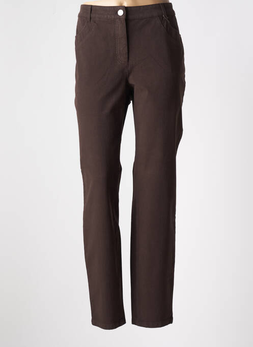 Pantalon slim maro BASLER femeie