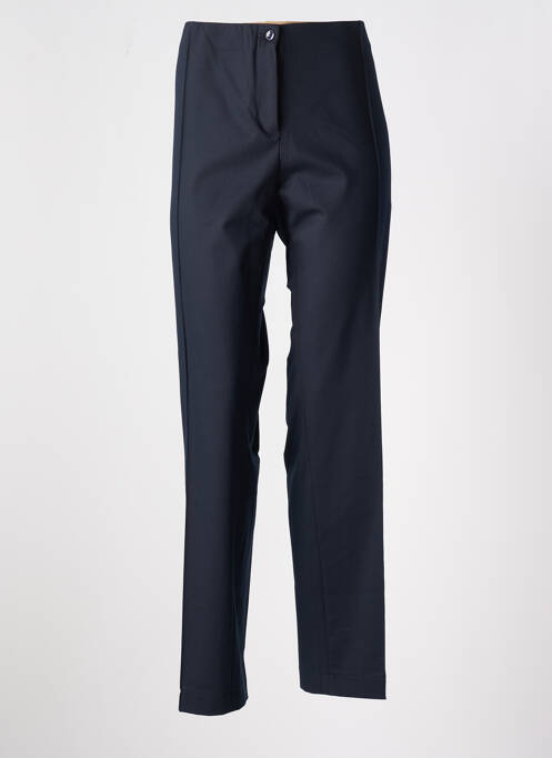 Pantalon drept albastru BRUNO SAINT HILAIRE femeie