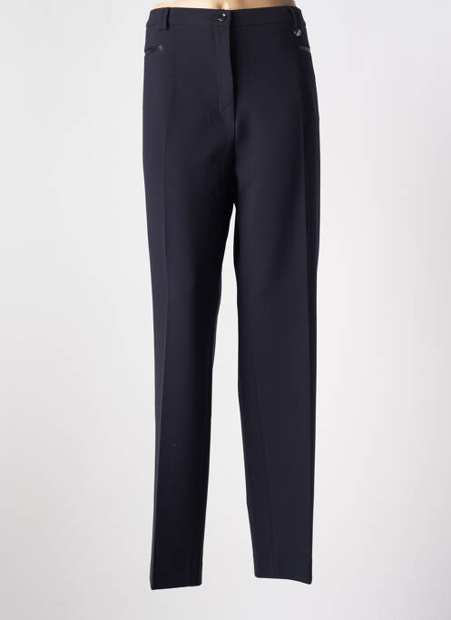 Pantalon slim albastru BRUNO SAINT HILAIRE femeie