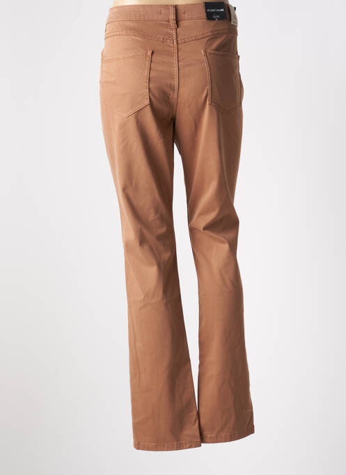 Pantalon slim maro BRUNO SAINT HILAIRE femeie