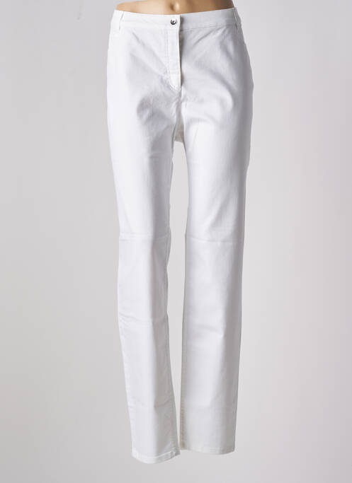 Pantalon slim alb LUCIA femeie