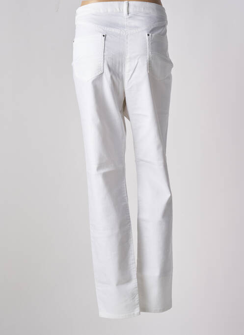 Pantalon slim alb LUCIA femeie