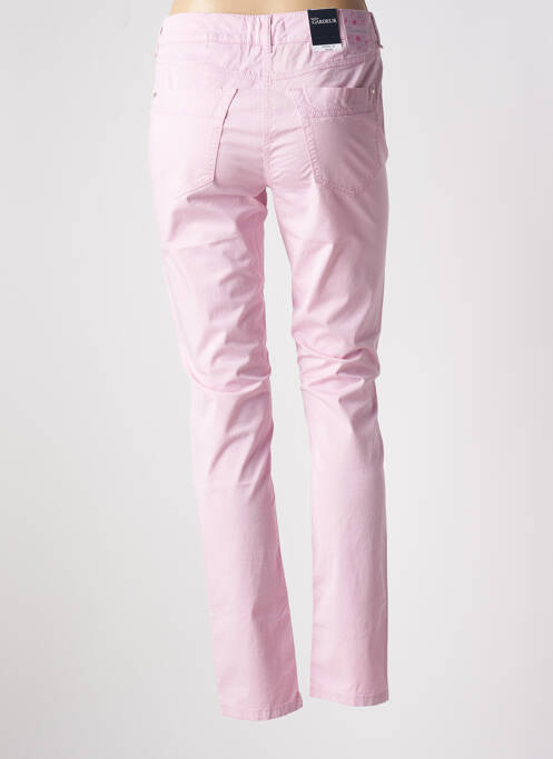 Pantalon slim roz ATELIER GARDEUR femeie