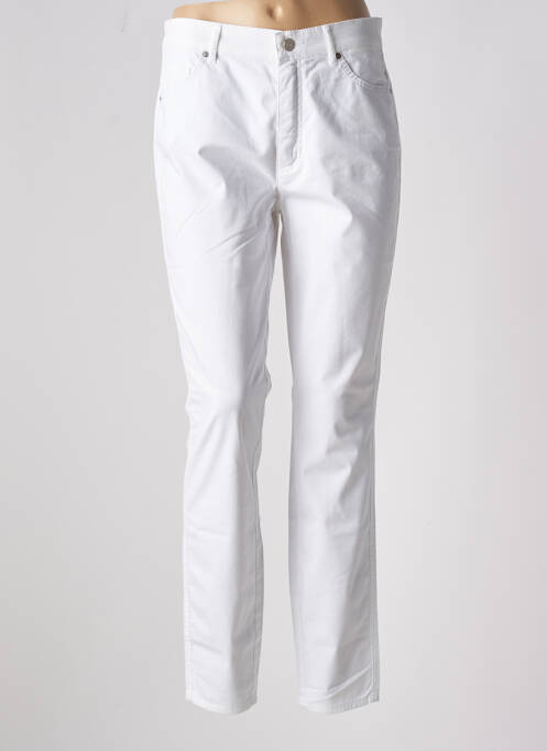 Pantalon slim alb ROSNER femeie