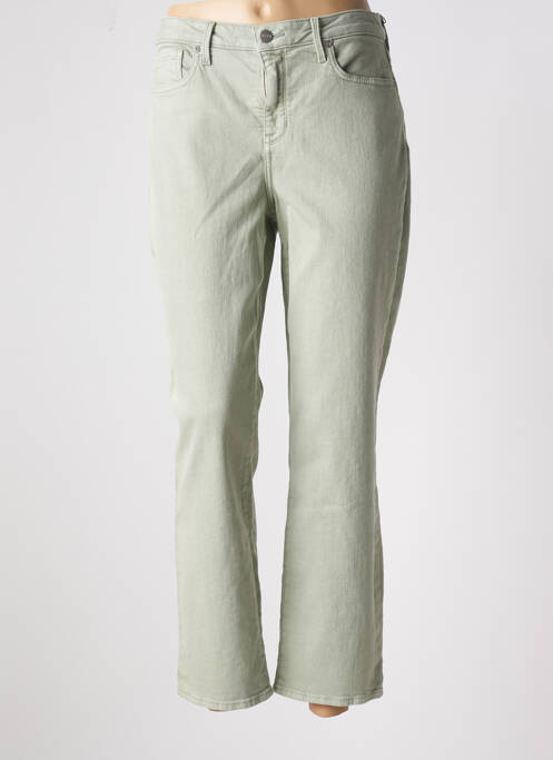 Blugi cu croială dreaptă verde NYDJ femeie