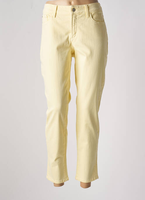 Blugi cu croială slim galben NYDJ femeie