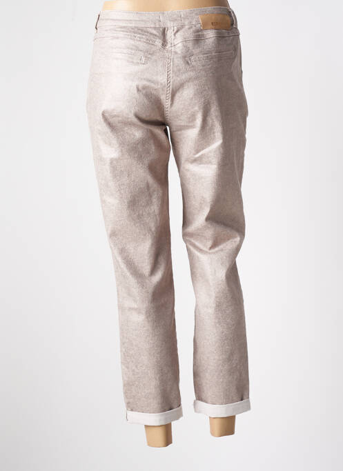 Pantalon slim bej EVA KAYAN femeie