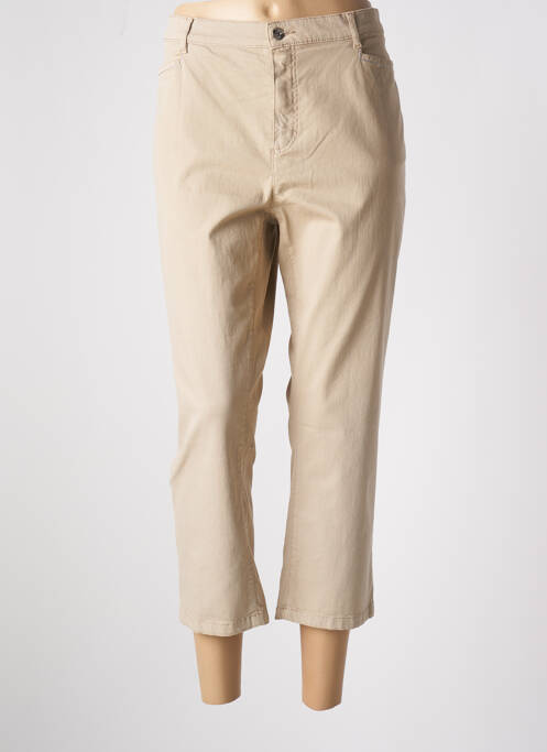 Pantalon trei sferturi maro BRUNO SAINT HILAIRE femeie