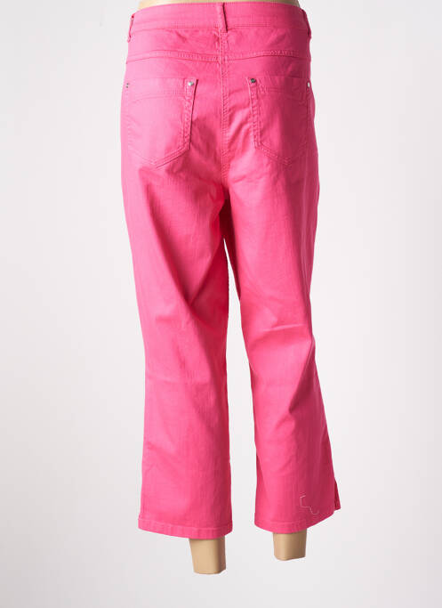 Pantalon trei sferturi roz BASLER femeie