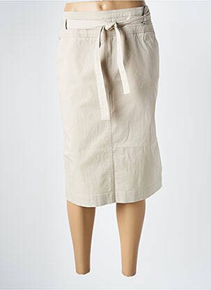 Fustă midi bej ATELIER GARDEUR femeie