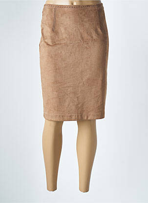 Fustă midi alb EVA KAYAN femeie