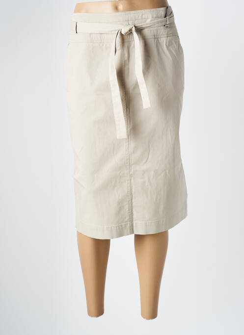 Fustă midi bej ATELIER GARDEUR femeie