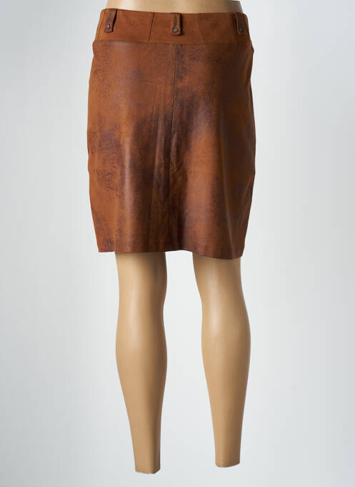 Fustă scurtă maro FUEGO WOMAN femeie