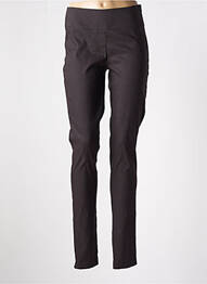 Pantalon slim conic mărime normală maro SARAH PACINI femme