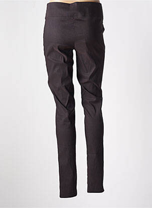 Pantalon slim elasticitate mărime normală maro SARAH PACINI femeie