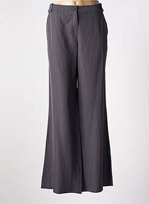 Pantalon larg gri SARAH PACINI femeie