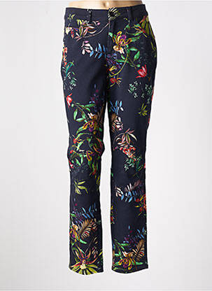 Pantalon slim albastru OUI femeie