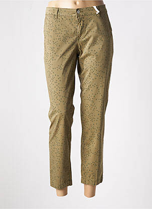 Pantalon 7/8 elasticitate mărime normală verde GAS femeie