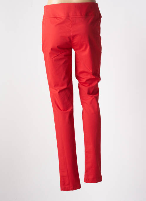 Pantalon slim roșu SARAH PACINI femeie