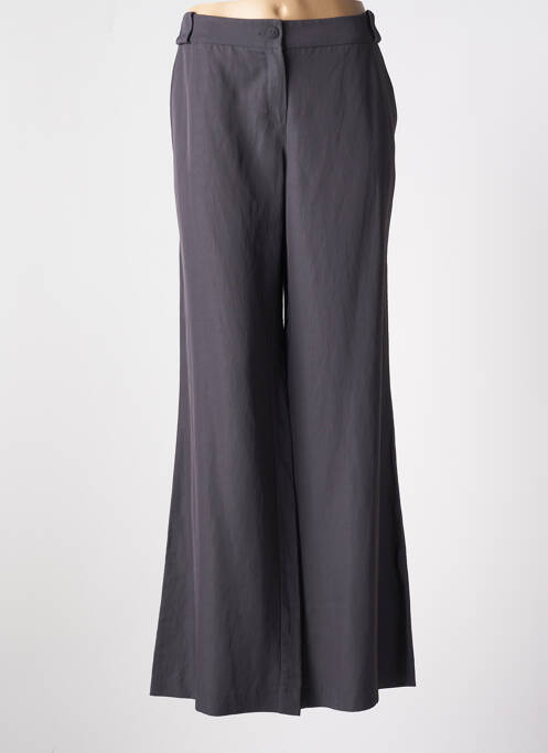 Pantalon larg gri SARAH PACINI femeie