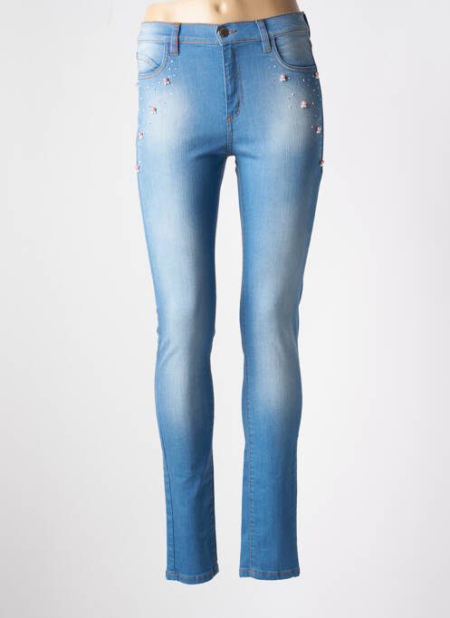 Blugi skinny albastru CRISTINA BARROS femeie