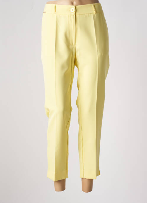 Pantalon 7/8 galben CRISTINA BARROS femeie