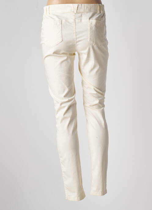 Pantalon slim bej AKELA KEY femeie