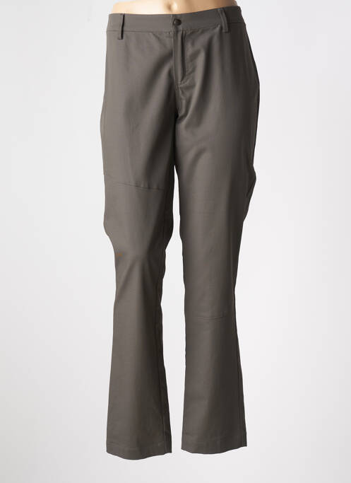 Pantalon drept gri SARAH PACINI femeie
