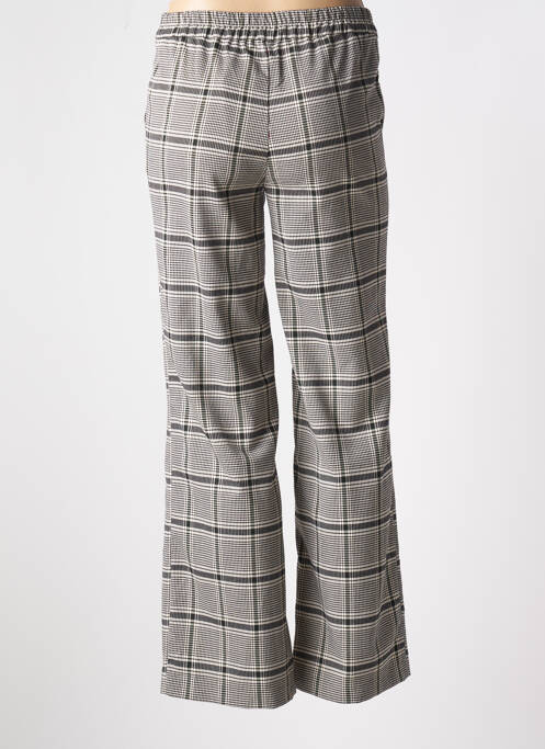 Pantalon larg negru ICHI femeie