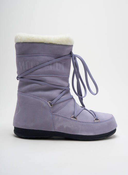 Botine/Ghete violet MOON BOOT femeie