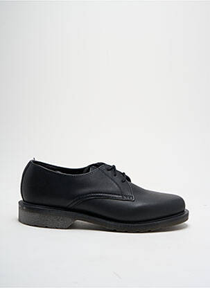 Derby-uri țesătură satinată toc plat până la 3 cm negru DR MARTENS femeie